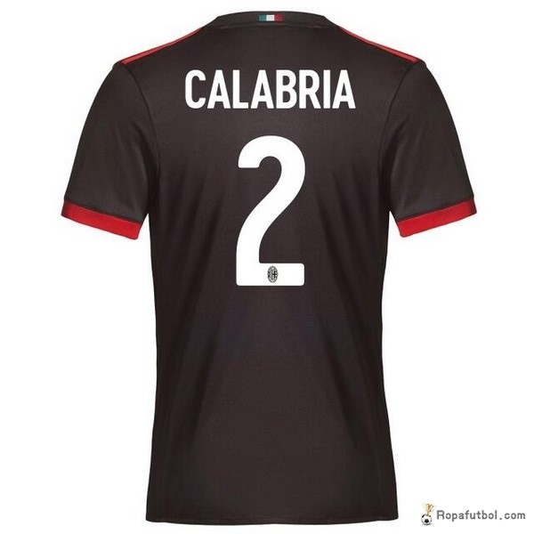 Camiseta AC Milan Replica Tercera Ropa Calabria 2017/18